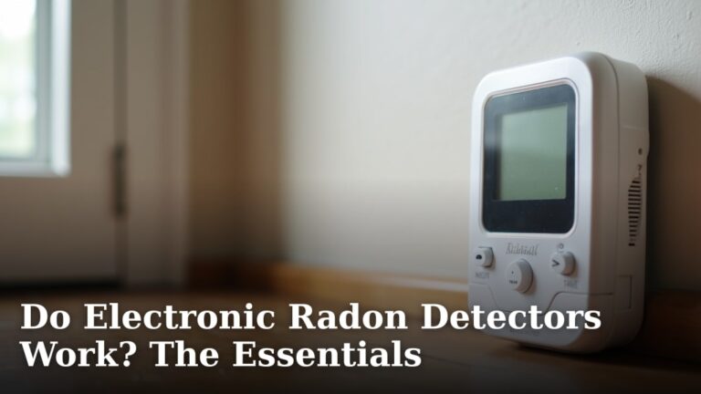 Do Electronic Radon Detectors Work? The Essentials