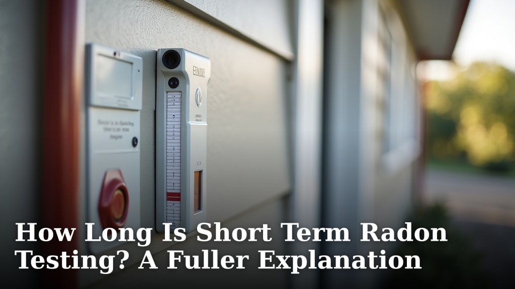 How Long Is Short Term Radon Testing? A Fuller Explanation
