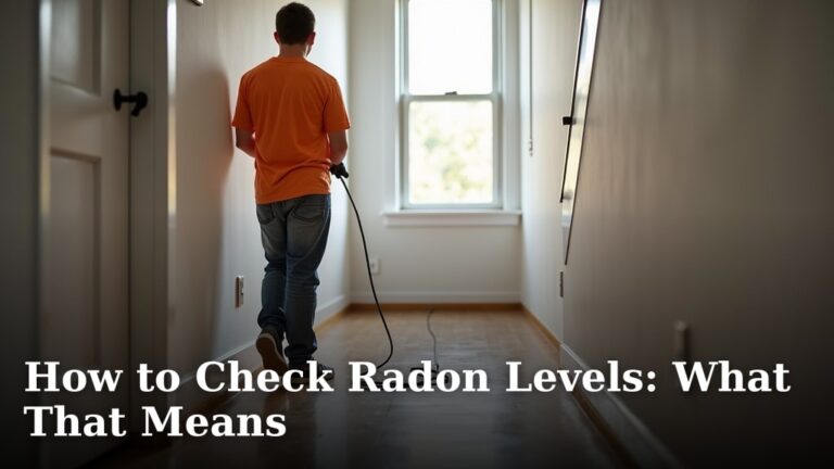 How to Check Radon Levels: What That Means