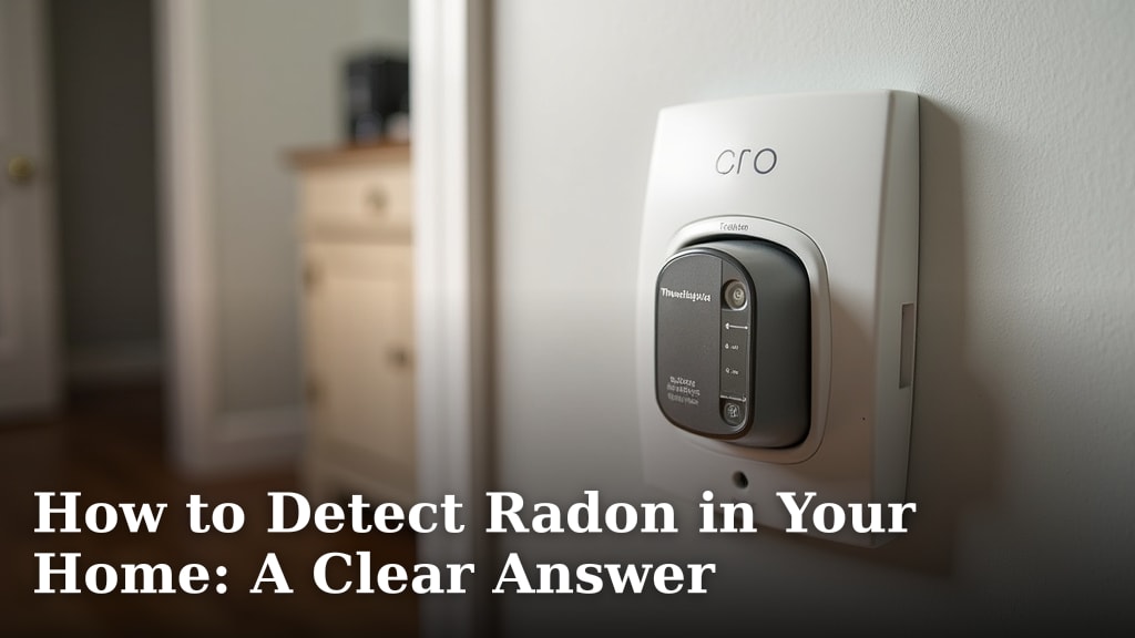 How to Detect Radon in Your Home: A Clear Answer