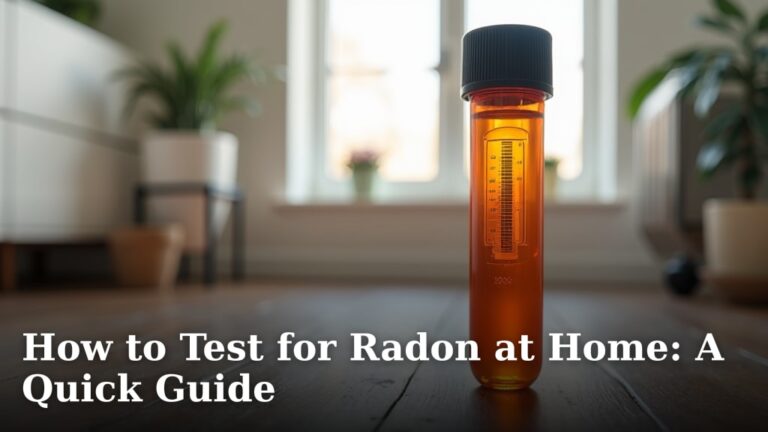 How to Test for Radon at Home: A Quick Guide