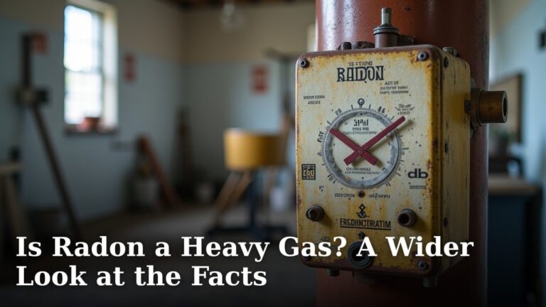 Is Radon a Heavy Gas? A Wider Look at the Facts