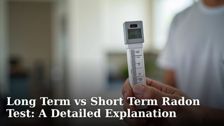 Long Term vs Short Term Radon Test: A Detailed Explanation