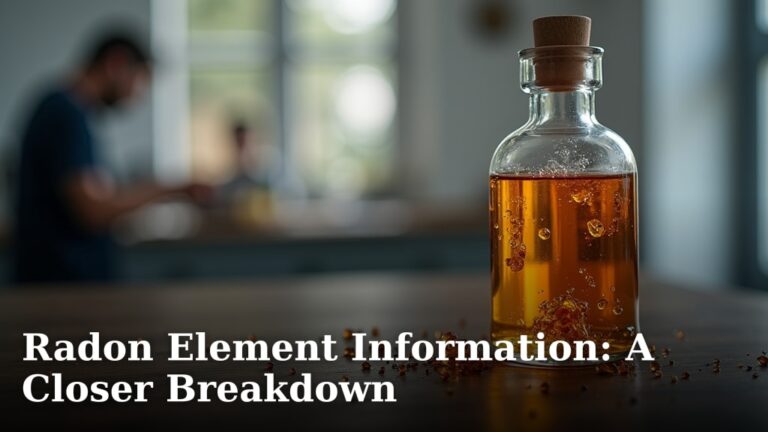 Radon Element Information: A Closer Breakdown