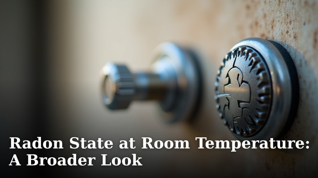 Radon State at Room Temperature: A Broader Look