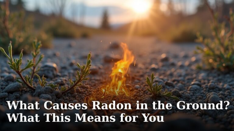 What Causes Radon in the Ground? What This Means for You