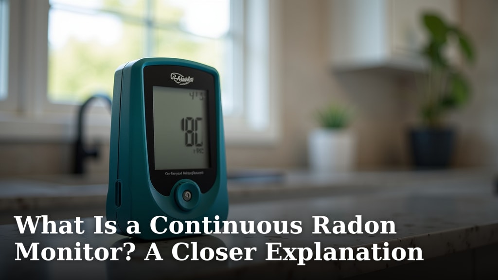 What Is a Continuous Radon Monitor? A Closer Explanation