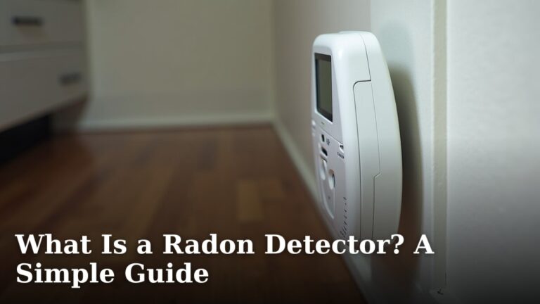 What Is a Radon Detector? A Simple Guide