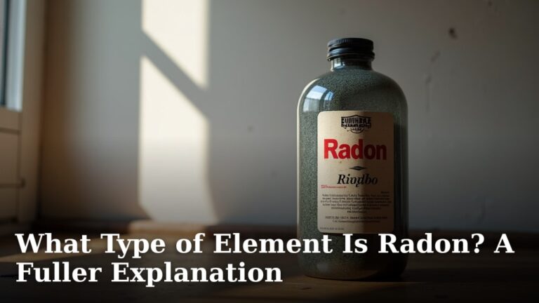 What Type of Element Is Radon? A Fuller Explanation